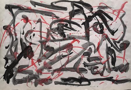 Art work by Dino  Castelvecchi  Astratto  - acrylic paper 